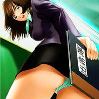 Panty Flash Teacher
